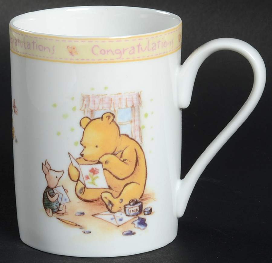 Classic Pooh Congratulations Mug by Royal Doulton-1