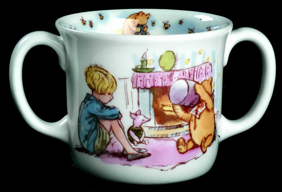 Classic Pooh 2 Handled Mug by Royal Doulton-1