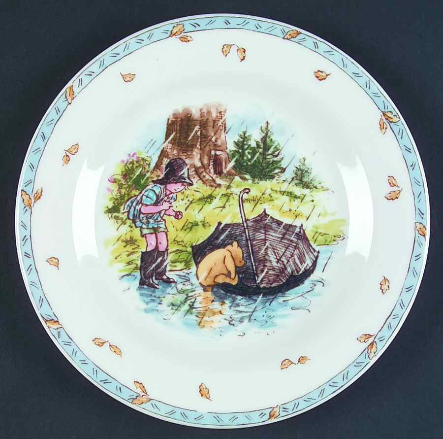 Classic Pooh Salad Plate by Royal Doulton-1