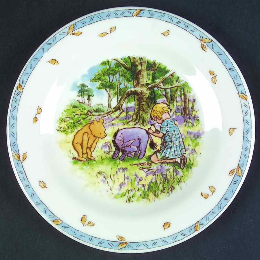 Classic Pooh Salad Plate by Royal Doulton-1