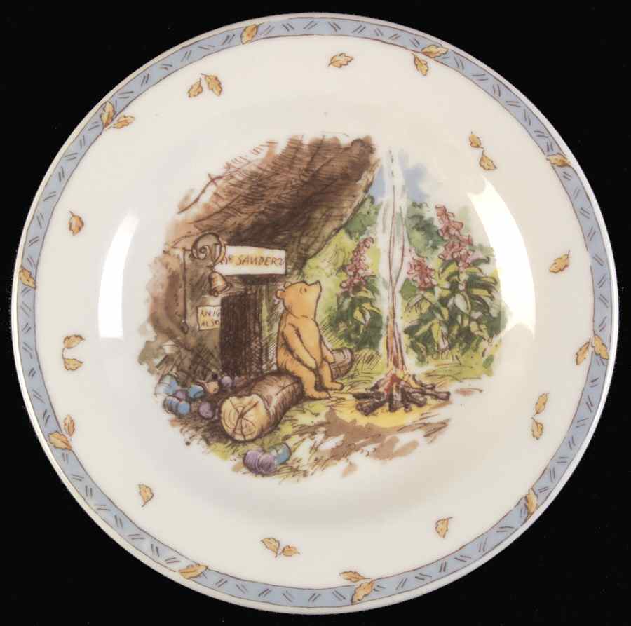 Classic Pooh Salad Plate by Royal Doulton-1