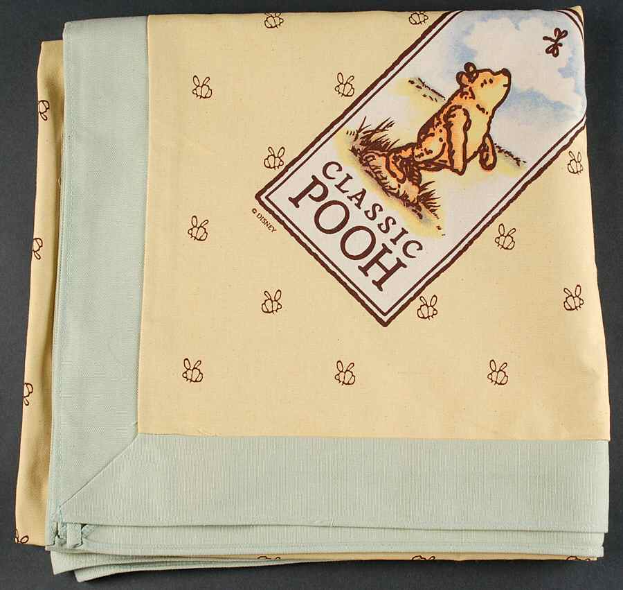 Classic Pooh 59" Square Tablecloth Overlay by Royal Doulton-1