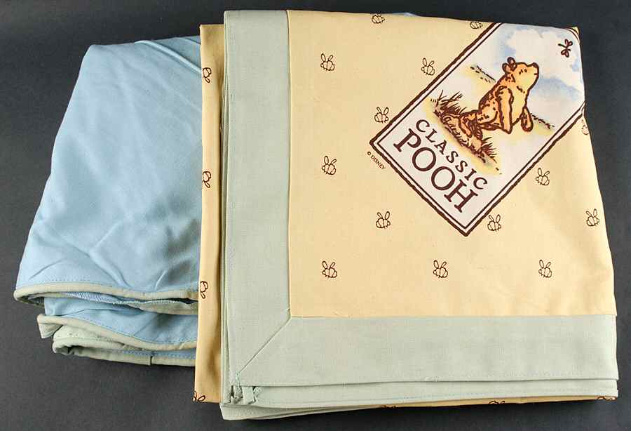 Classic Pooh Tablecloth Set-Round W/Overlay by Royal Doulton-1