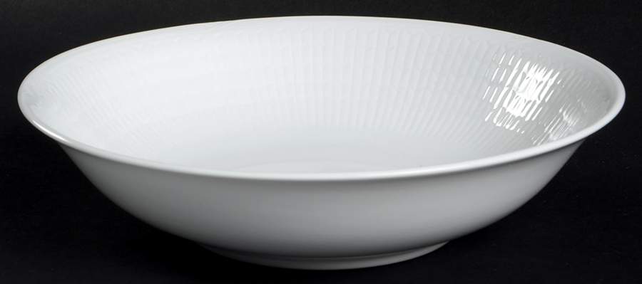 Swedish Grace Snow (White) Soup/Cereal Bowl by Rorstrand-1