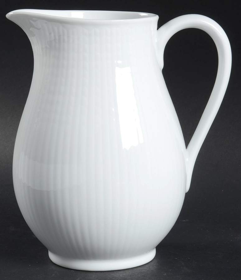 Swedish Grace Snow (White) 32 Oz Pitcher by Rorstrand-1