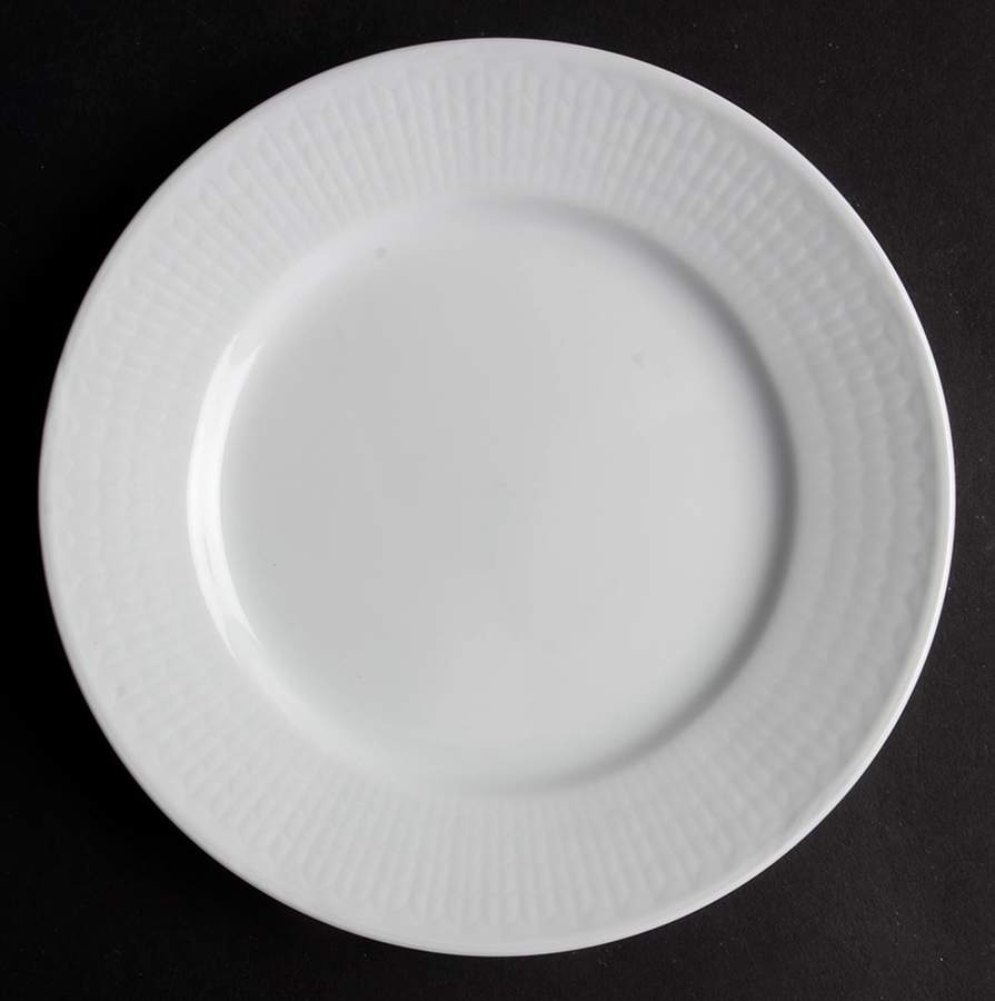 Swedish Grace Snow (White) Bread & Butter Plate by Rorstrand-1