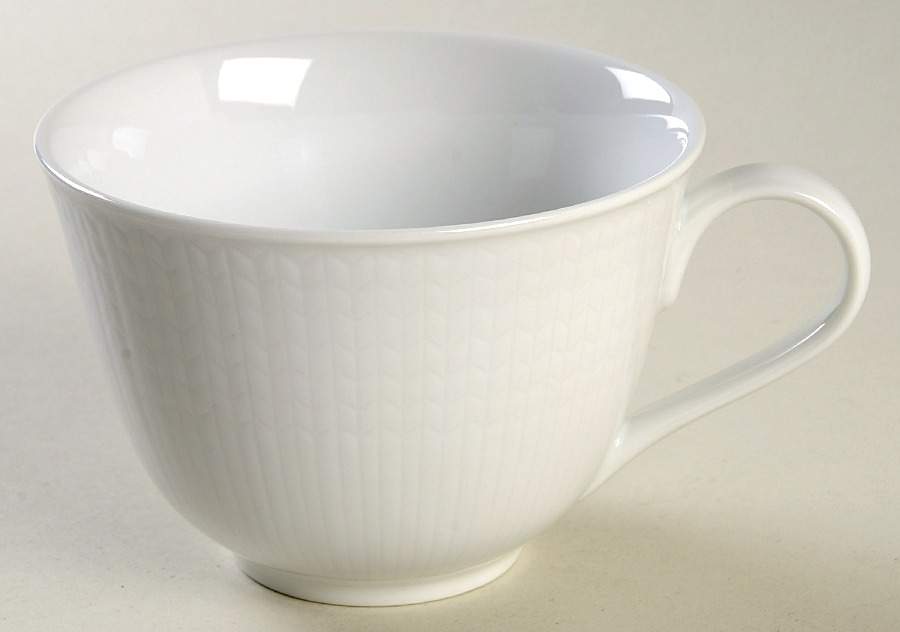Swedish Grace Snow (White) Footed Cup by Rorstrand-1