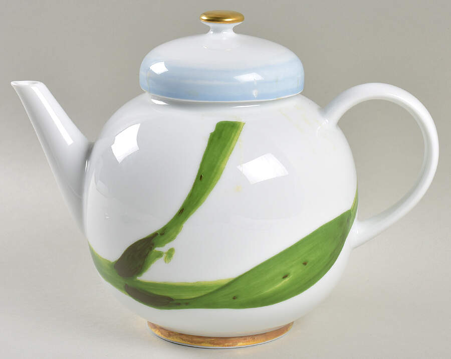 Verdures Teapot & Lid by Raynaud-1