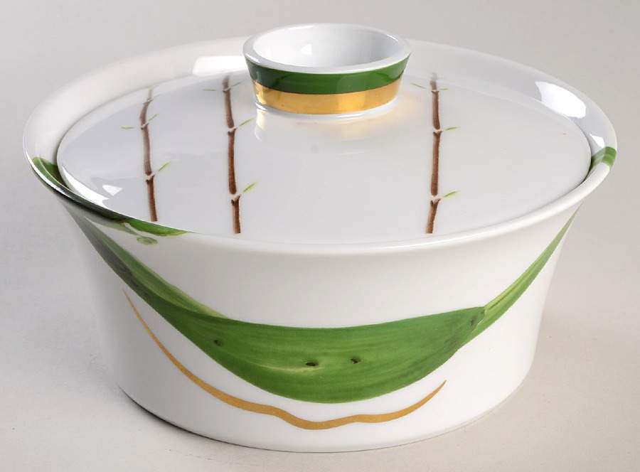 Verdures Chinese Vegetable Bowl &  Plate by Raynaud-1