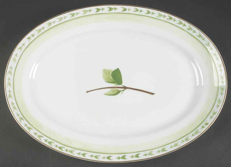 Verdures 16" Oval Serving Platter by Raynaud-1