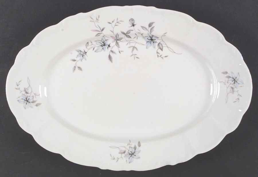 RBO4 14" Oval Serving Platter by Royal Bohemian-1