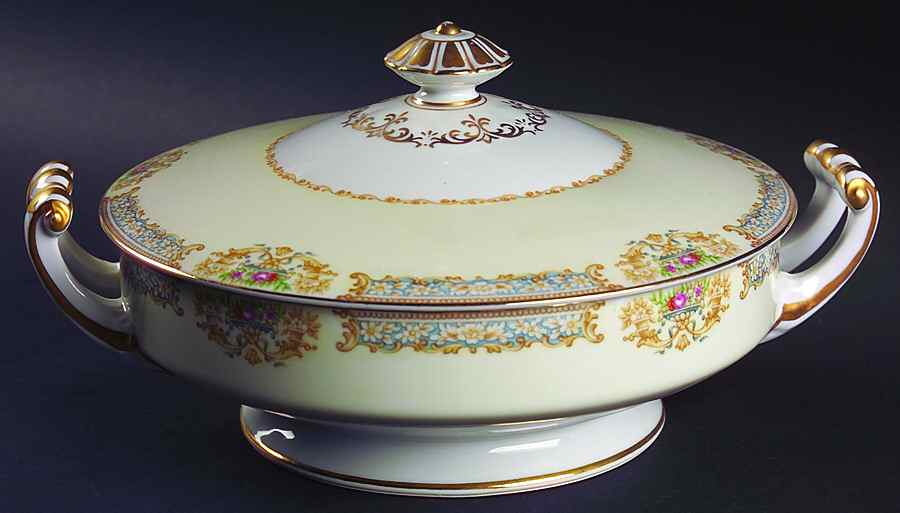RO2 Round Covered Vegetable by Rose (Japan)-1