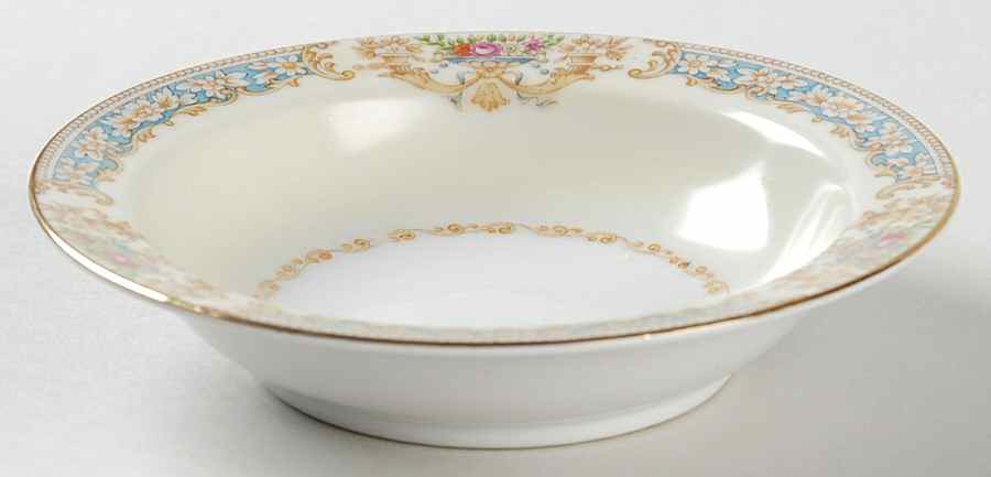 RO2 Rim Fruit/Dessert (Sauce) Bowl by Rose (Japan)-1