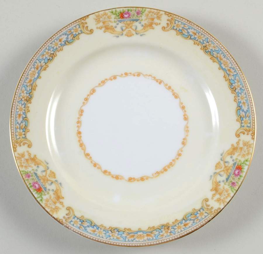 RO2 Bread & Butter Plate by Rose (Japan)-1