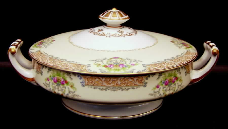 RO16 Round Covered Vegetable by Rose (Japan)-1