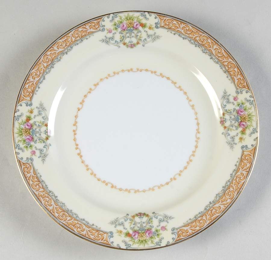 RO16 Salad Plate by Rose (Japan)-1