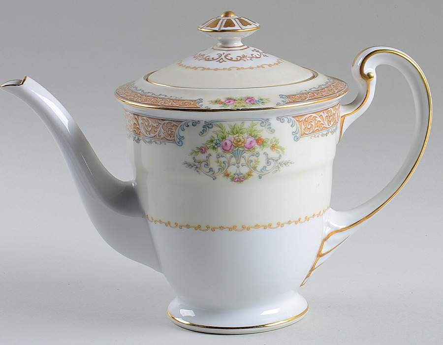 RO16 Teapot & Lid by Rose (Japan)-1
