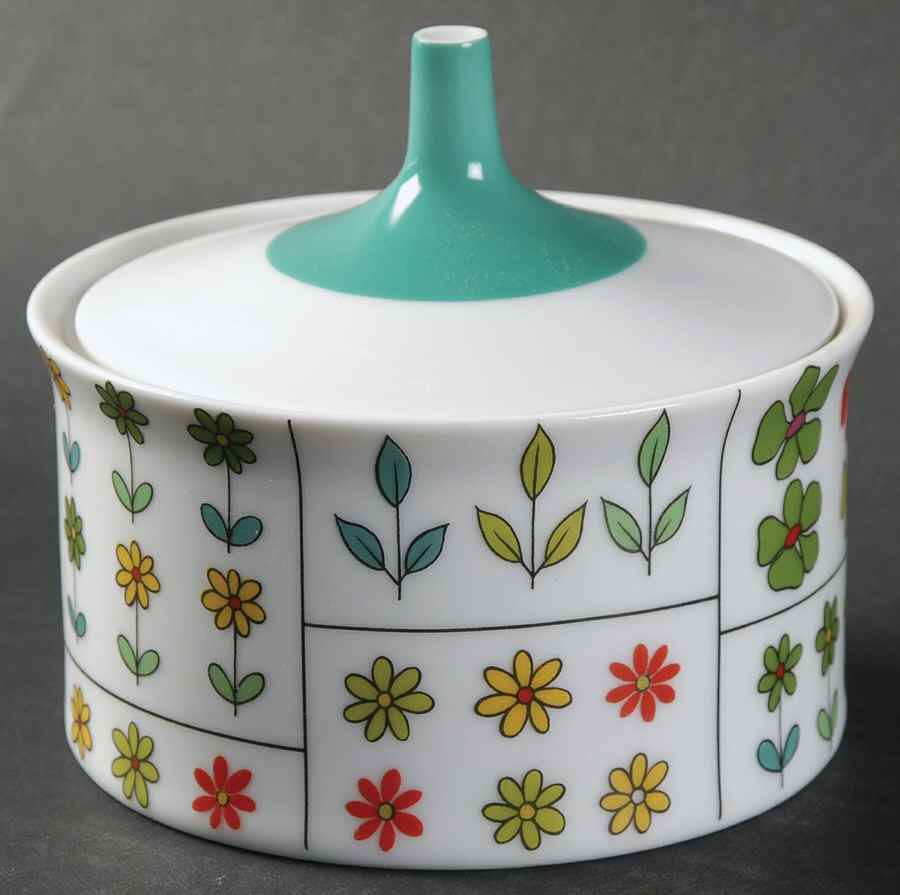 Piemonte Sugar Bowl & Lid by Rosenthal - Continental-1