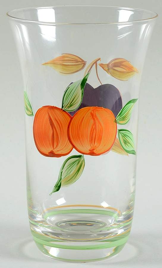 Evesham Orchard 16 Oz Glassware Tumbler by Royal Worcester-1