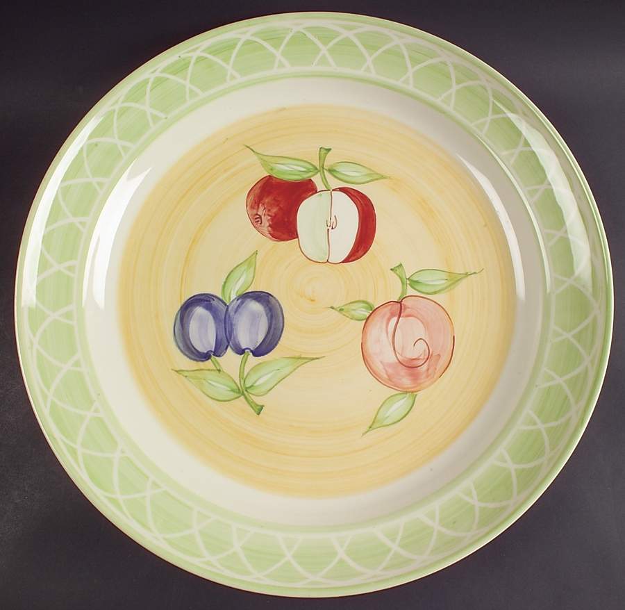 Evesham Orchard 16" Chop Plate (Round Platter) by Royal Worcester-1