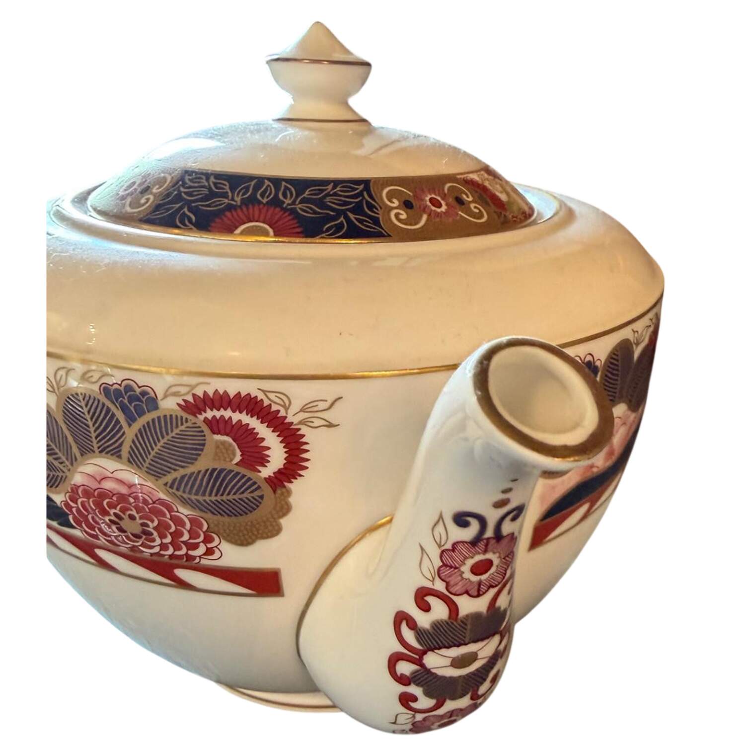 Lord Nelson Teapot & Lid by Royal Worcester-1