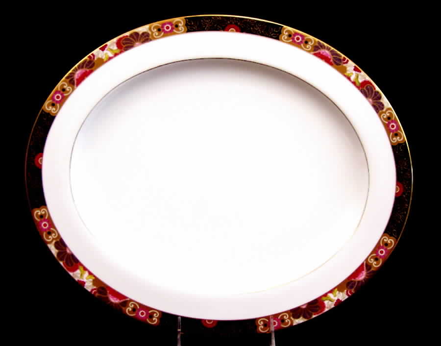 Lord Nelson 15" Oval Serving Platter by Royal Worcester-1