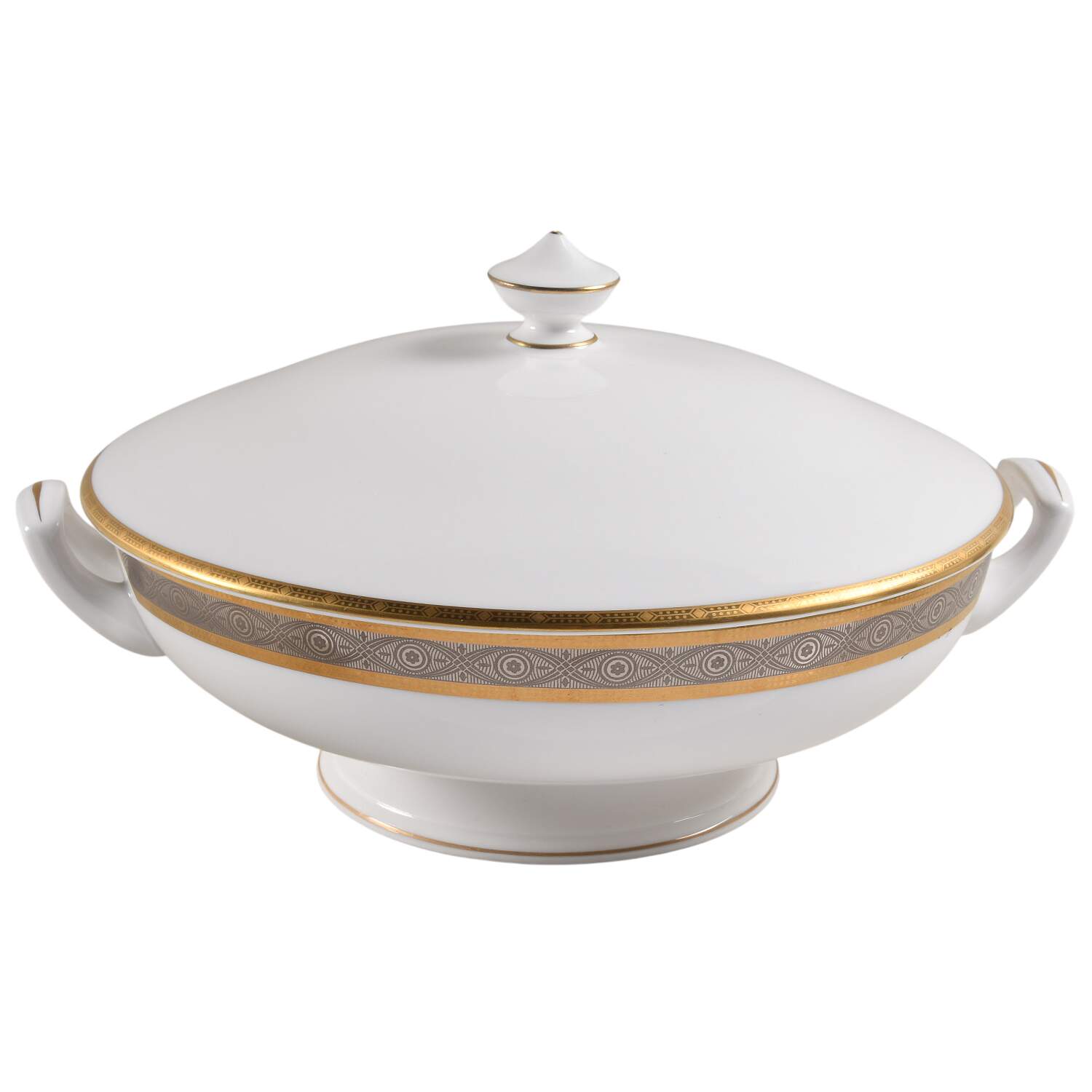 Contrast Round Covered Vegetable by Royal Worcester-1