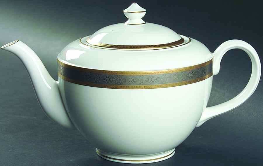 Contrast Teapot & Lid by Royal Worcester-1