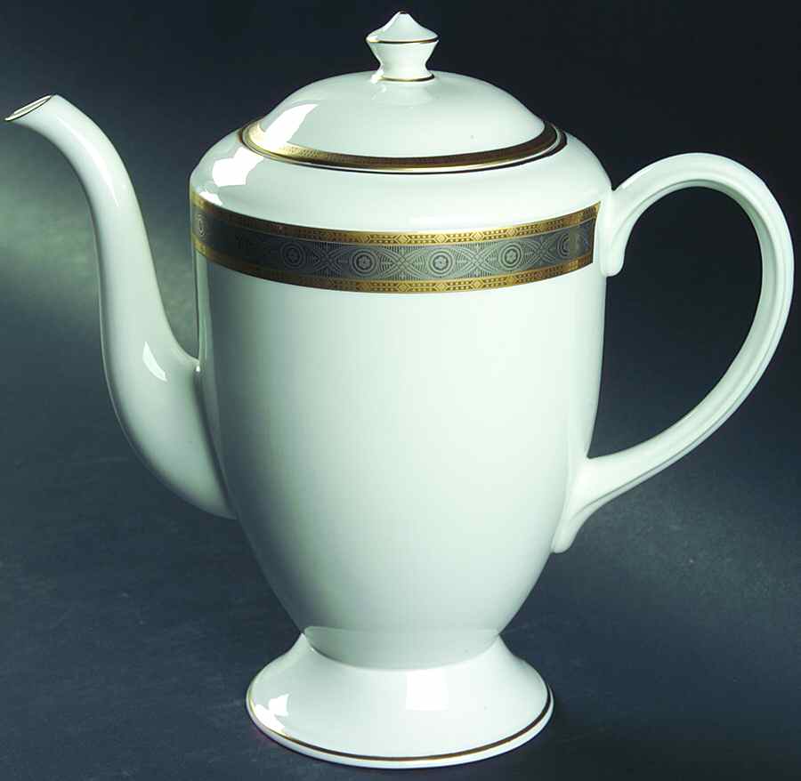 Contrast Coffee Pot & Lid by Royal Worcester-1
