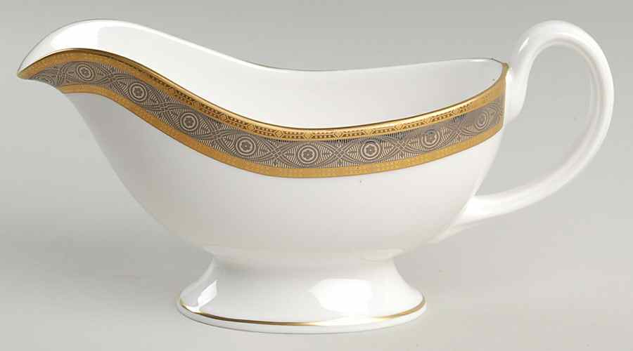 Contrast Gravy Boat by Royal Worcester-1
