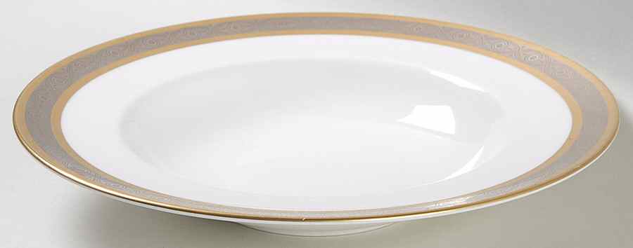 Contrast Large Rim Soup Bowl by Royal Worcester-1