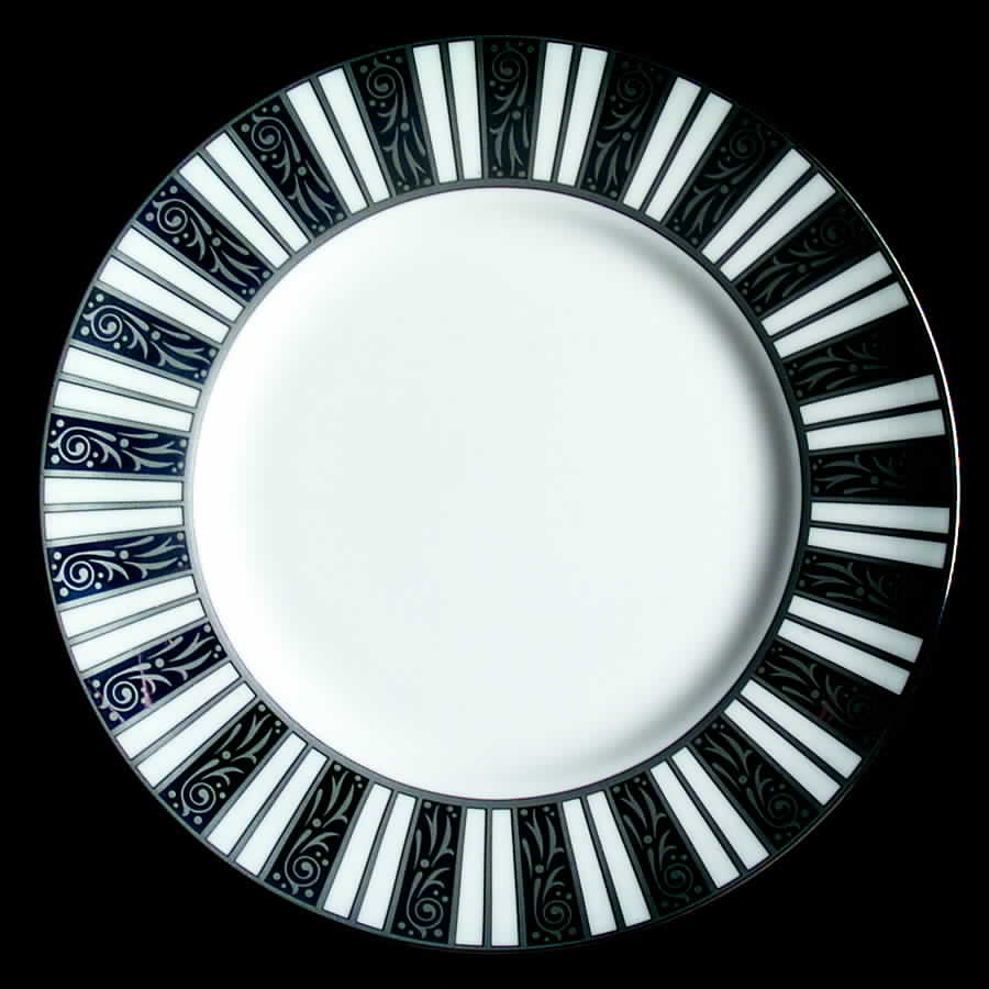 Davenham Platinum Accent Salad Plate by Royal Worcester-1