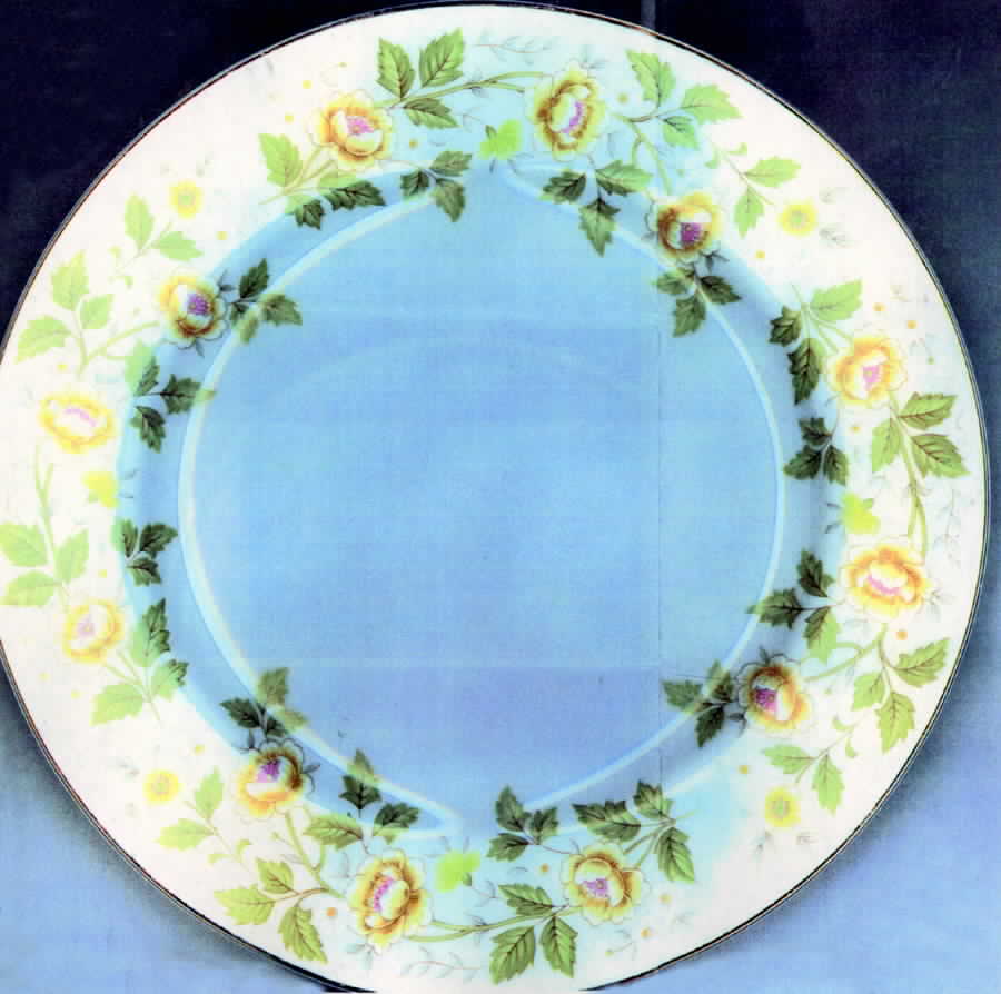 Radiant Roses Dinner Plate by Royal Benton-1