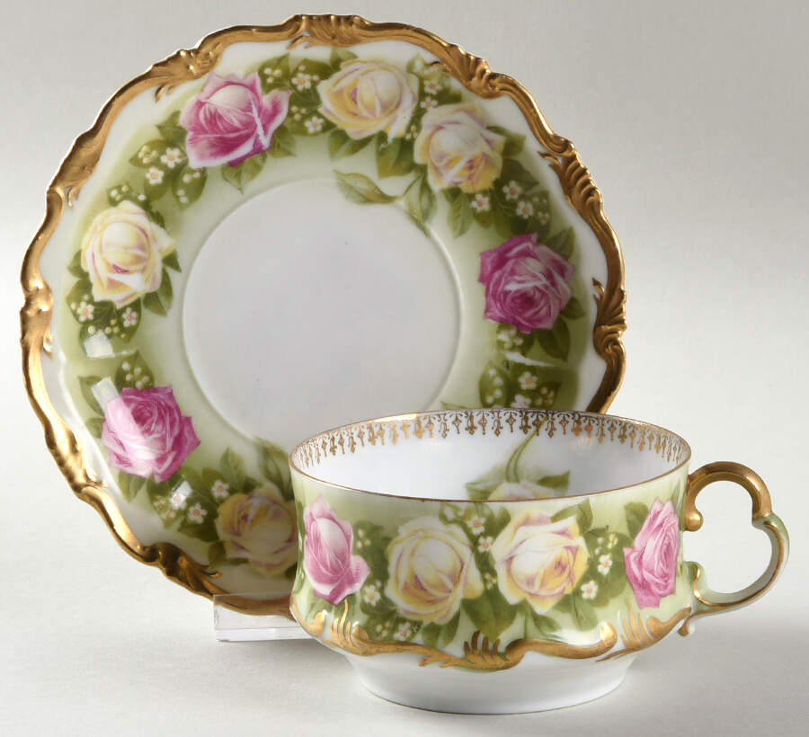 Alice Flat Cup & Saucer Set by Rosenthal - Continental-1