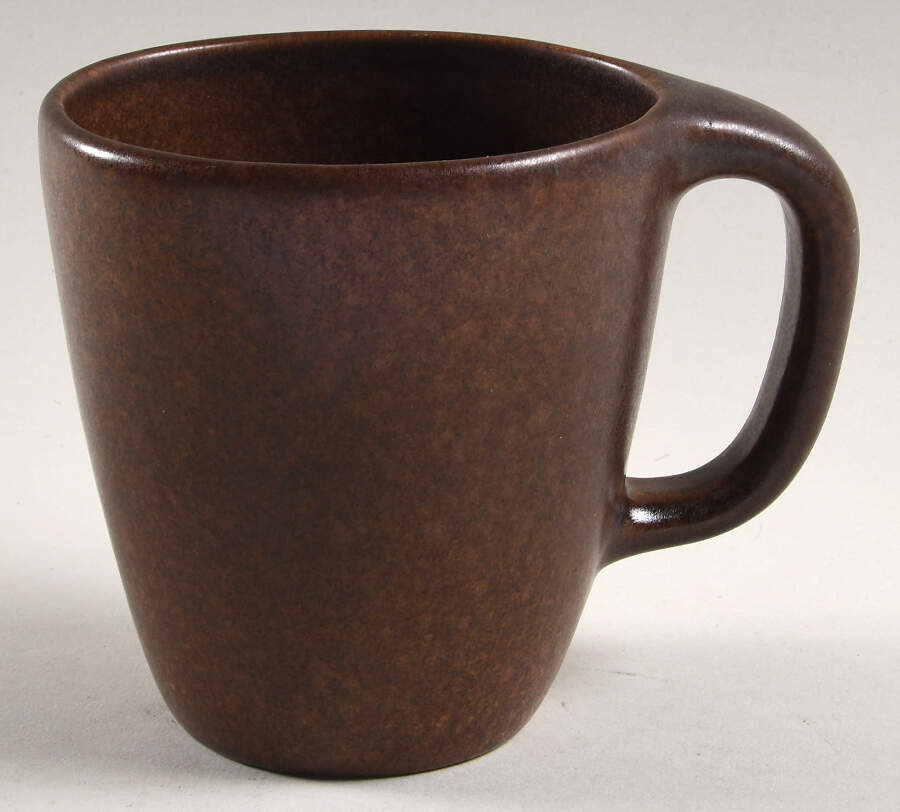 Raymor Autumn Brown (Glossy) Mug by Roseville-1