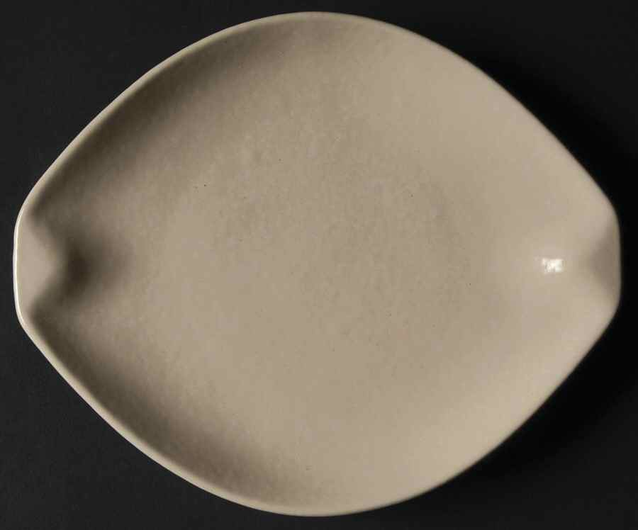 Raymor Contempory White (Glossy) Bread & Butter Plate by Roseville-1