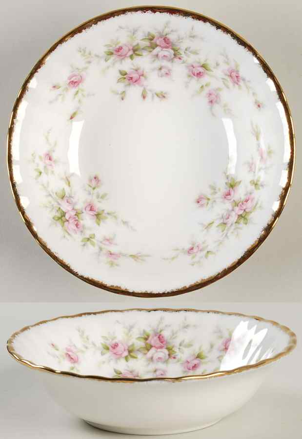 Victoriana Rose (Montrose Shape) Fruit/Dessert (Sauce) Bowl by Royal Albert-1