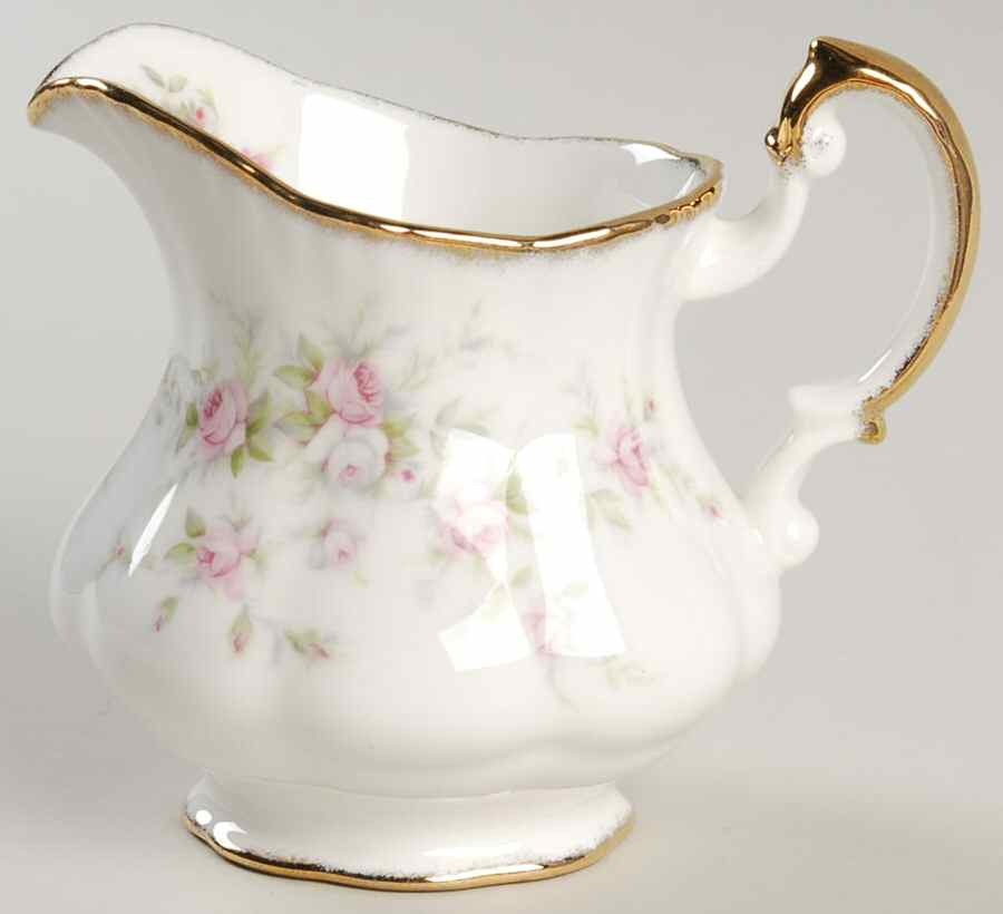 Victoriana Rose (Montrose Shape) Creamer by Royal Albert-1