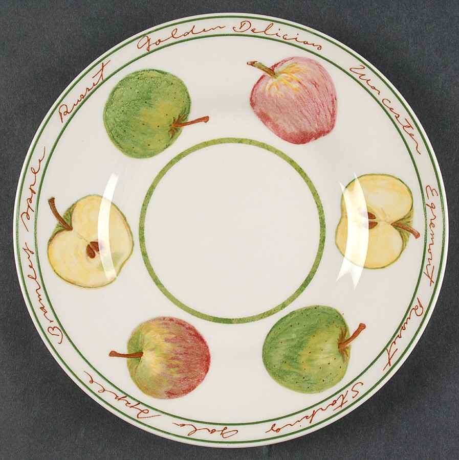 Apple Bread & Butter Plate by Royal Stafford-1