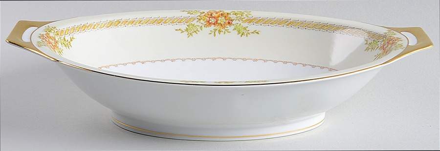 Irving 11" Oval Vegetable Bowl by Royal Embassy-1