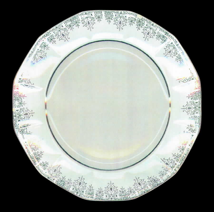Gold Crest Dinner Plate by Royal (USA)-1
