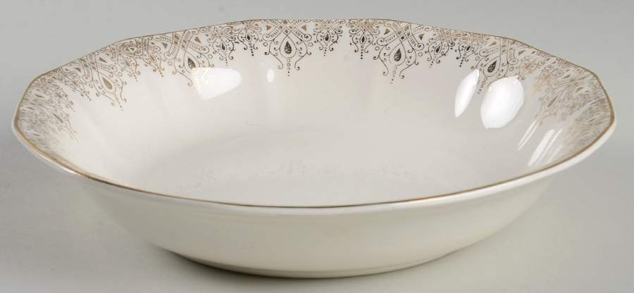 Gold Crest Coupe Soup Bowl by Royal (USA)-1