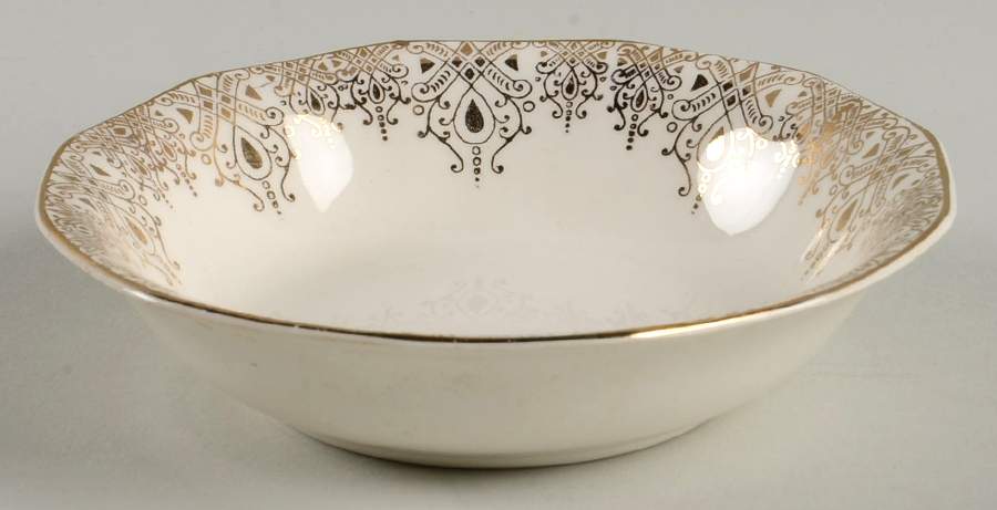 Gold Crest Fruit/Dessert (Sauce) Bowl by Royal (USA)-1