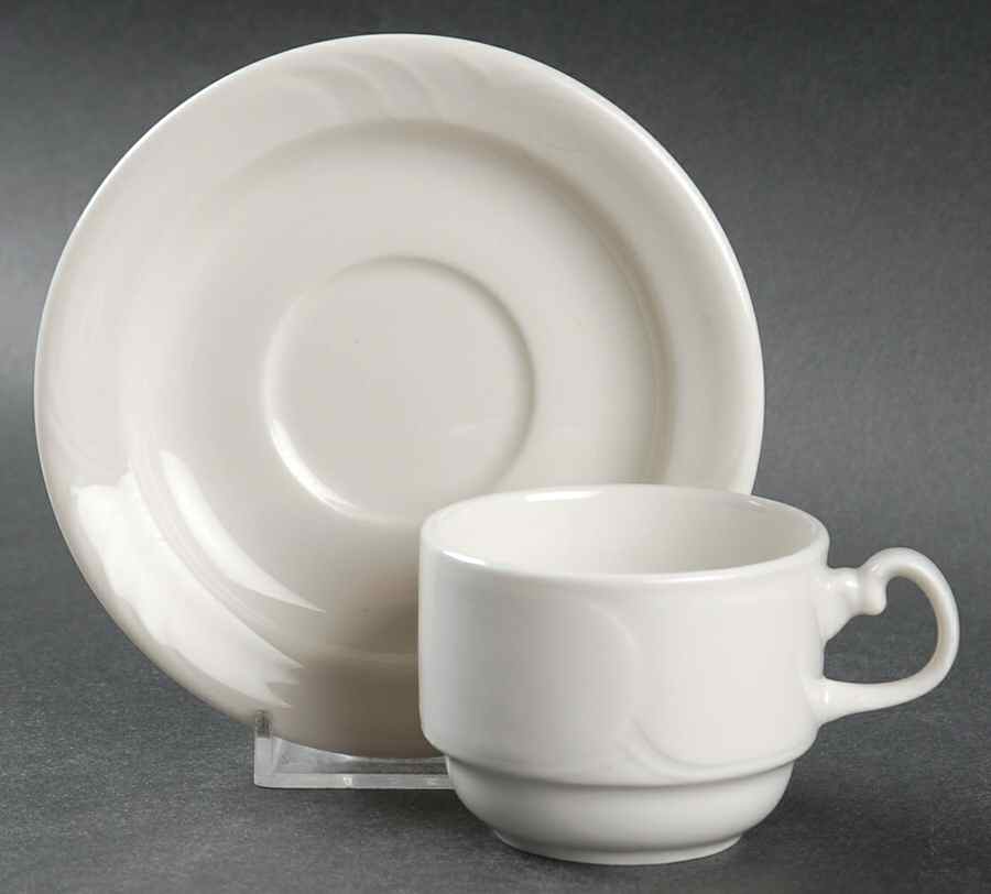 RD91 Flat Demitasse Cup & Saucer Set by Royal Doulton-1