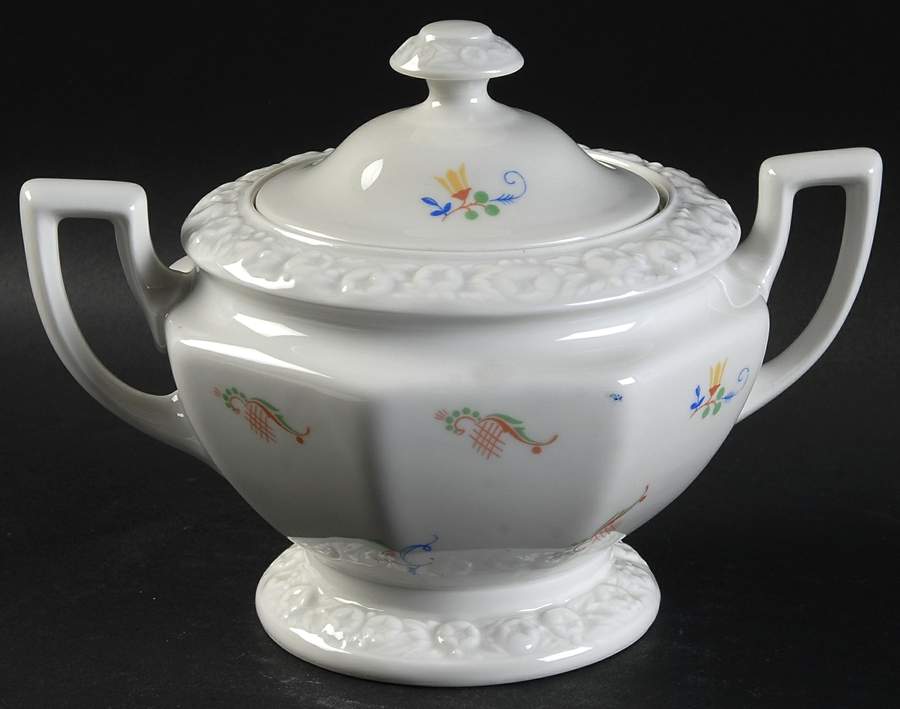 R772 Sugar Bowl & Lid by Rosenthal - Continental-1