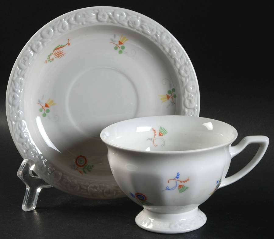 R772 Footed Cup & Saucer Set by Rosenthal - Continental-1