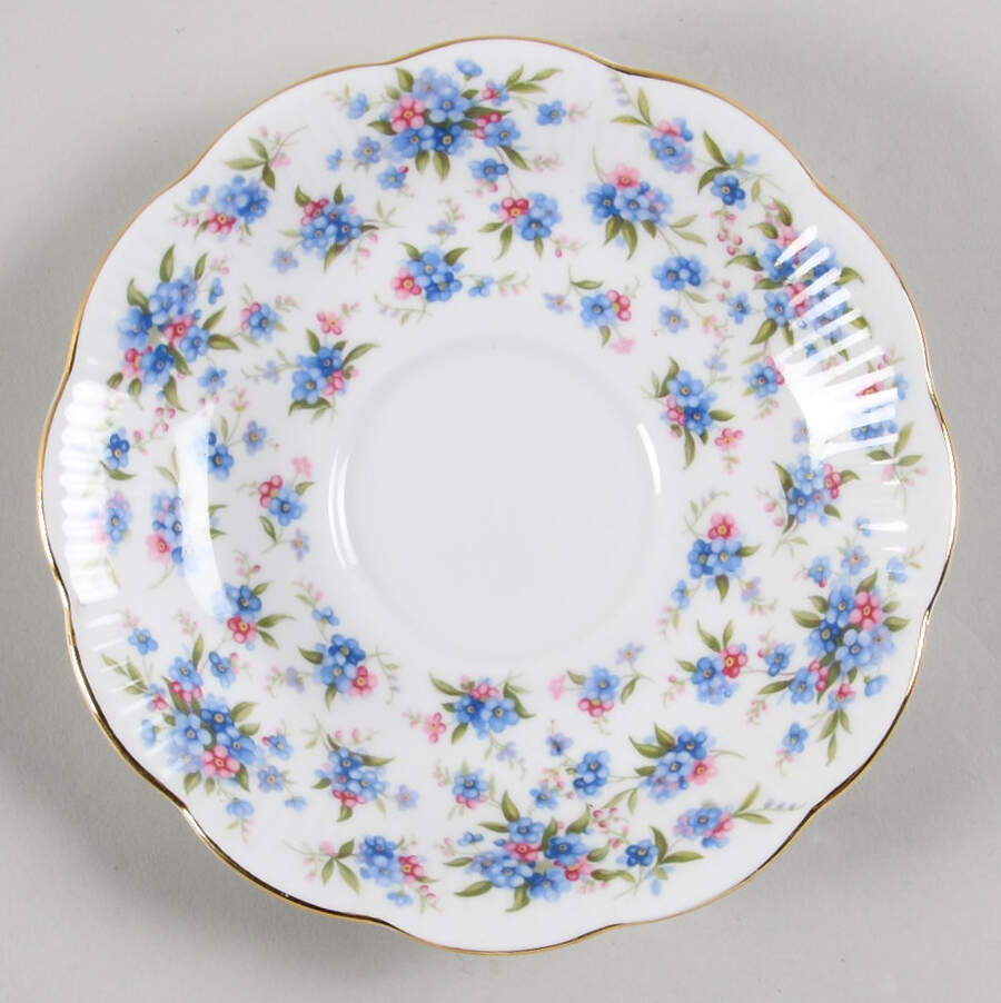 Nell Gwynne Series Saucer for Footed Cup by Royal Albert-1