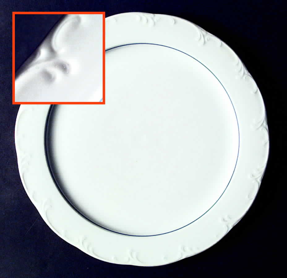 Blue Line Dinner Plate by Rosenthal - Continental-1