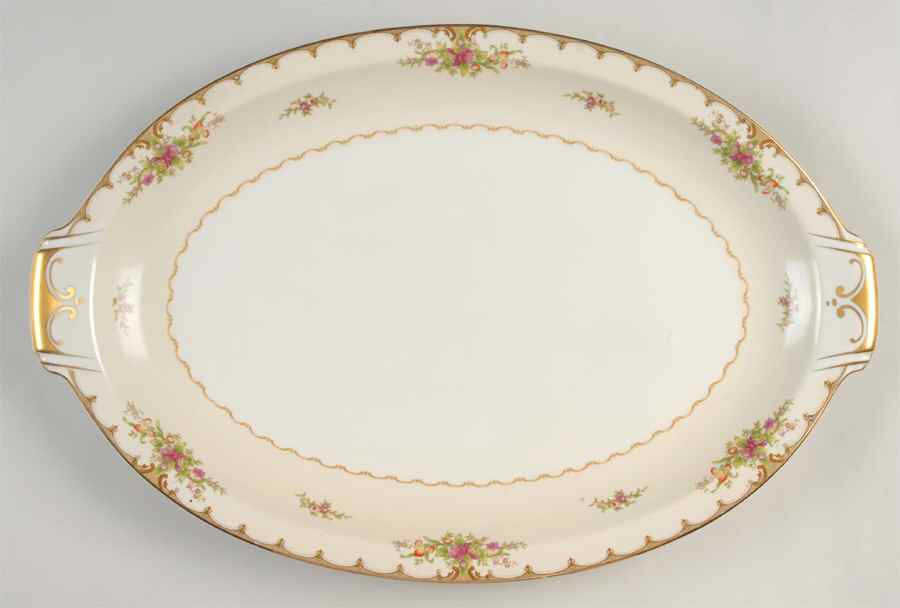 Lincoln 17" Oval Serving Platter by Royal Embassy-1