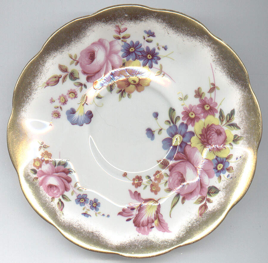 Treasure Chest Series Saucer for Footed Cup by Royal Albert-1